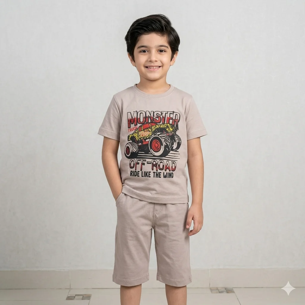 Kids Thermal Turtle neck inner - Full Sleeve - Cotton - Charcoal